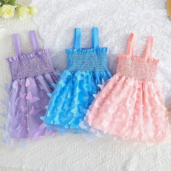Blue Butterfly Dress