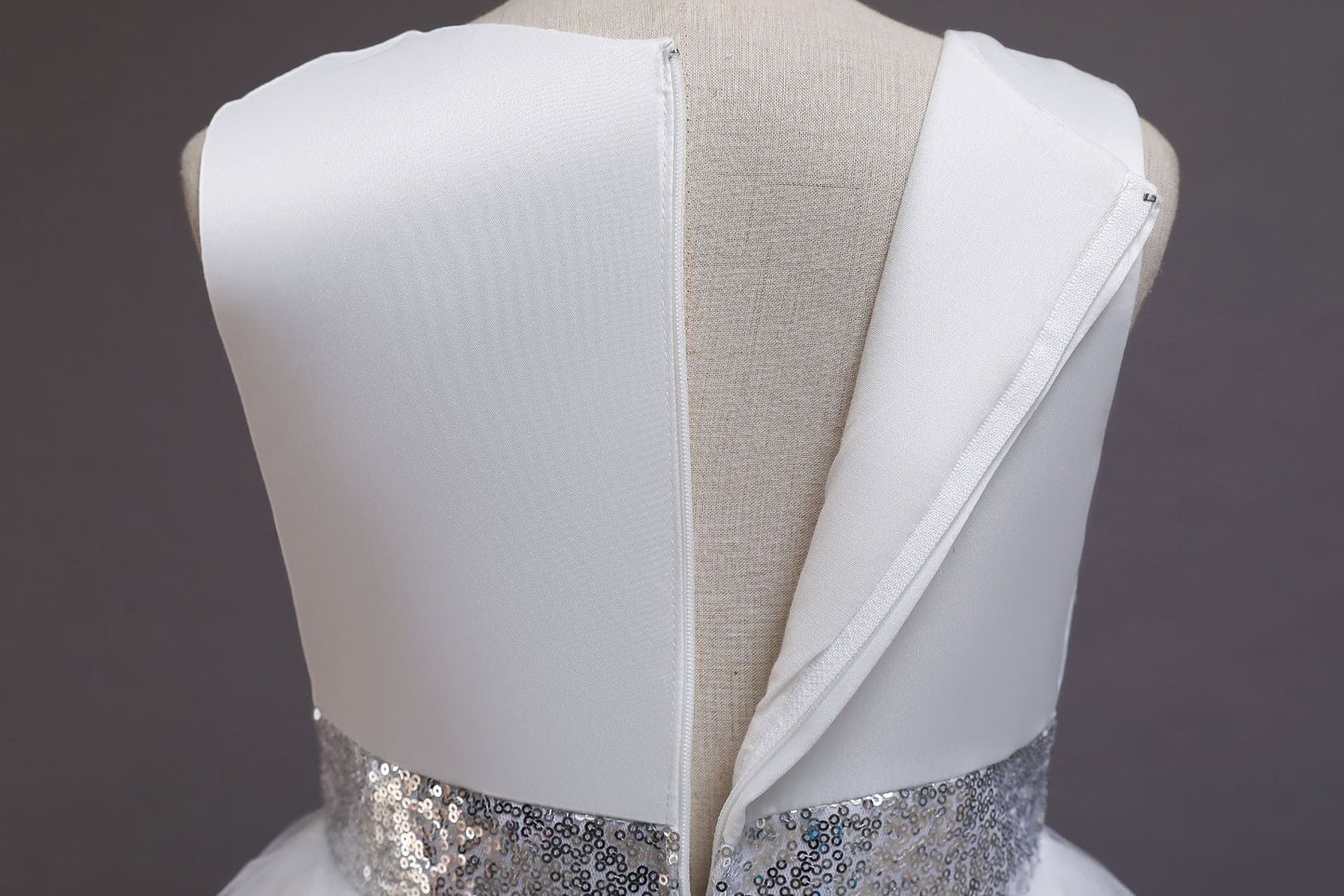White Special Occasions Ball Gown
