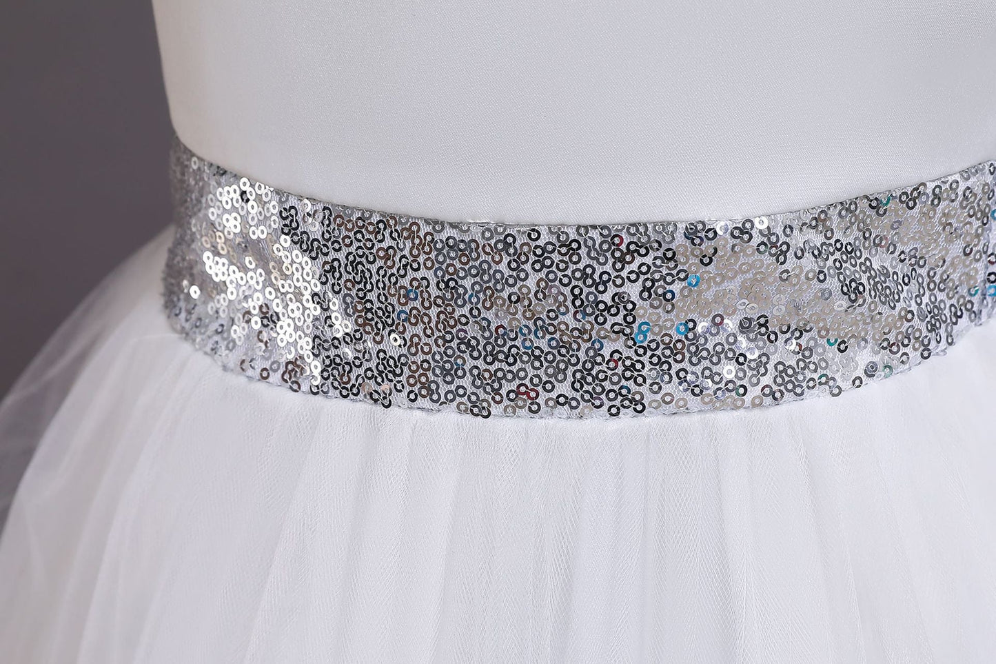 White Special Occasions Ball Gown