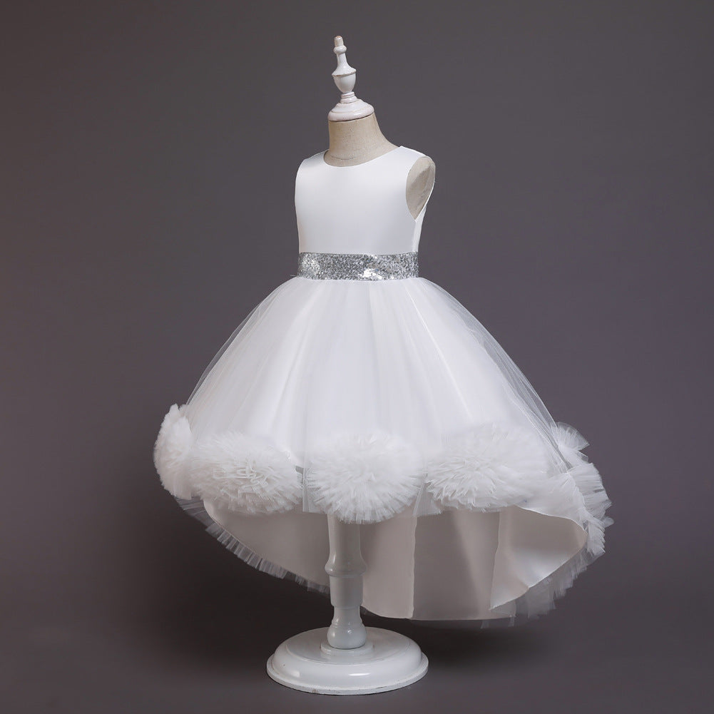 White Special Occasions Ball Gown
