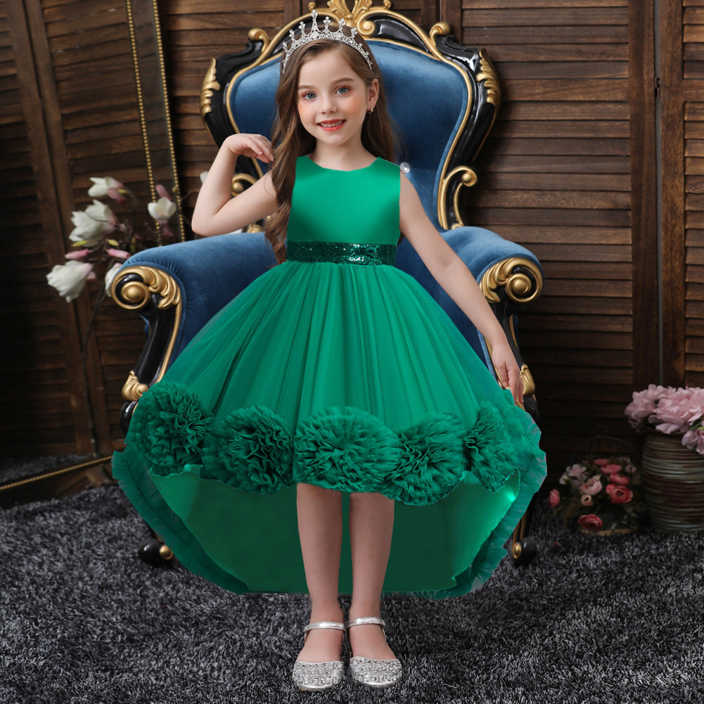 Forest Green Special Occasions Ball Cown 1000100