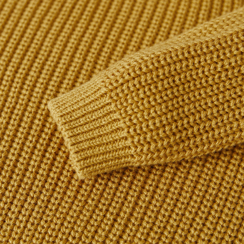Mustard Luxury Sweater Gender Neutral