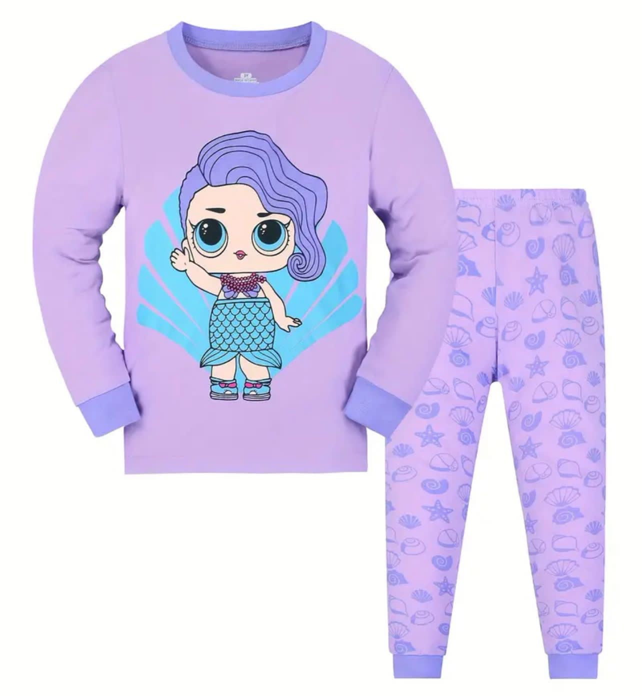 LOL Purple pajama sets