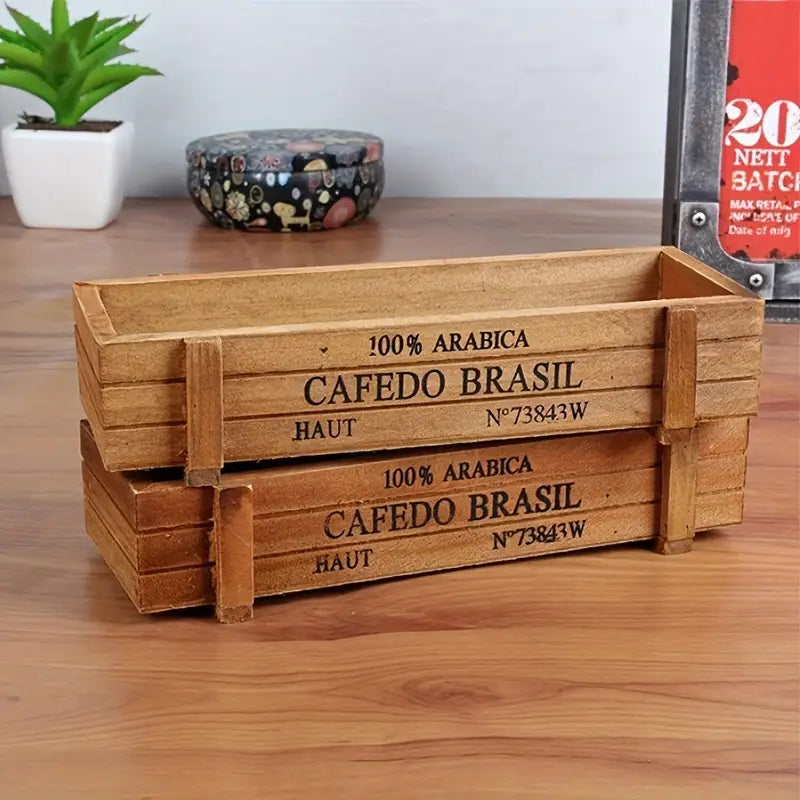 Wooden Storage Box