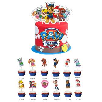 Paw Patrol Blue-Themed Party In a Box 3-packages | Birthday Bash Box