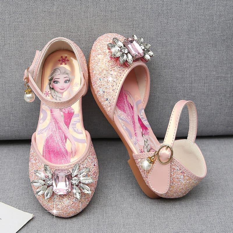 Frozen snowflake shoes