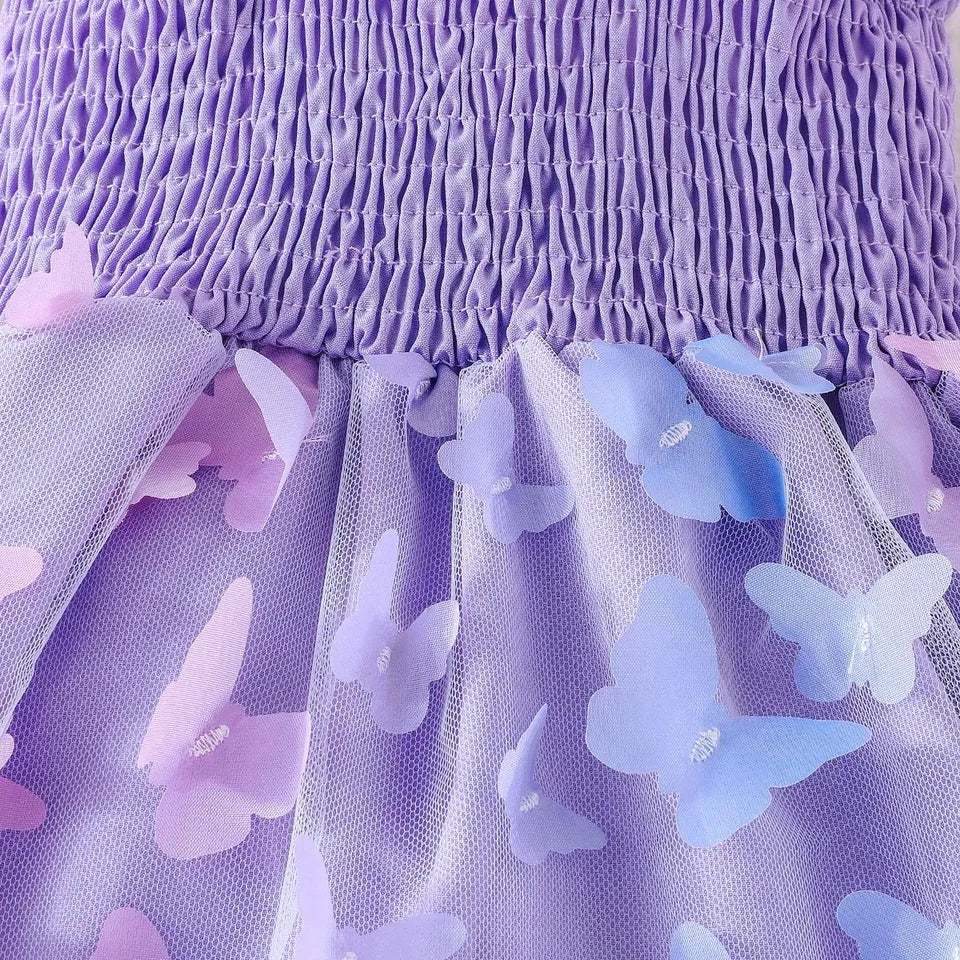 Purple Butterfly Dress
