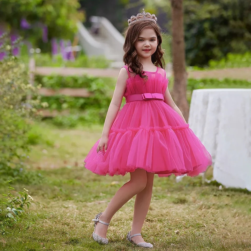 Cerise Pink Special Occasion Dress 1000841