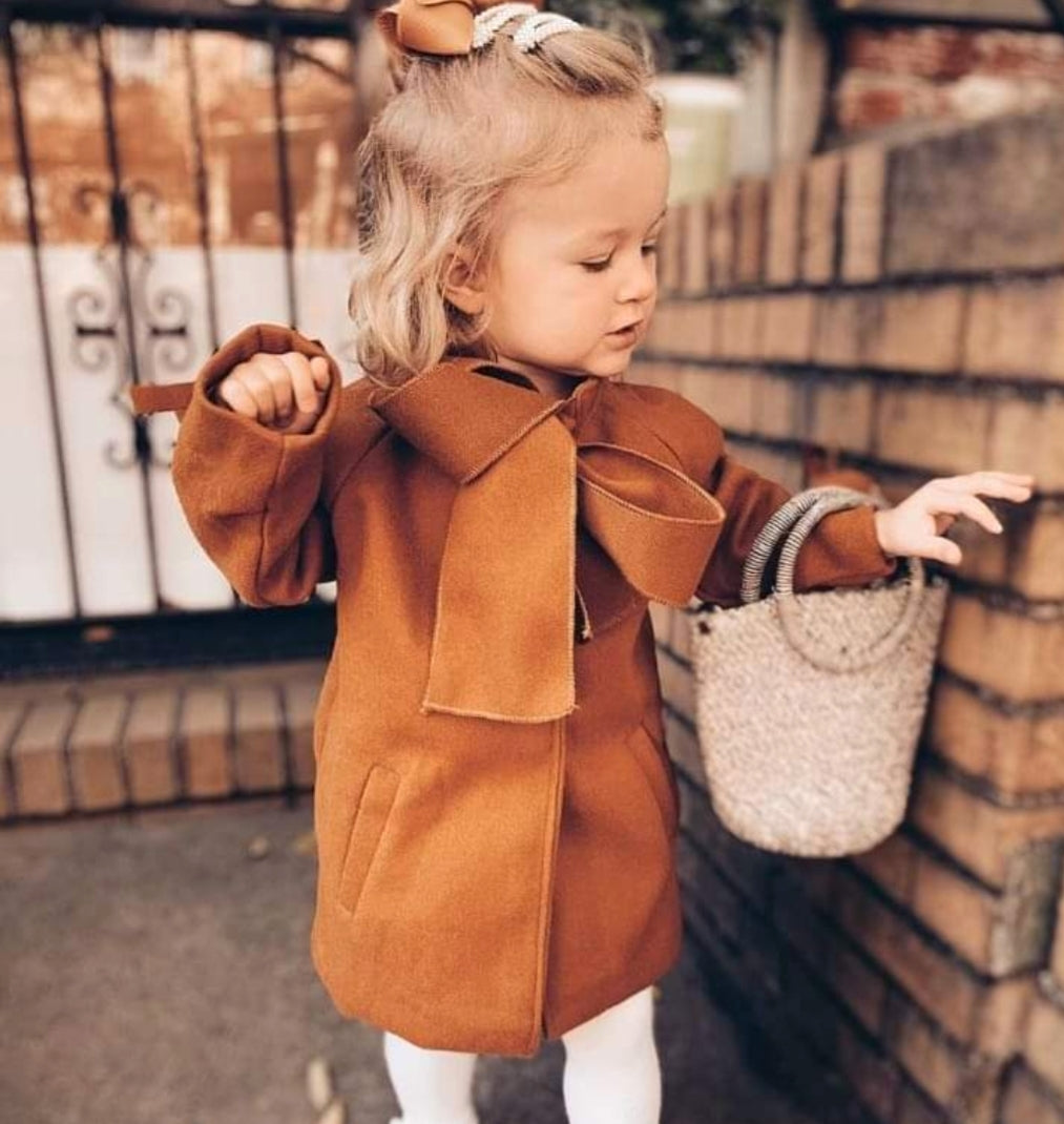 Caramel Melton Coat 100013