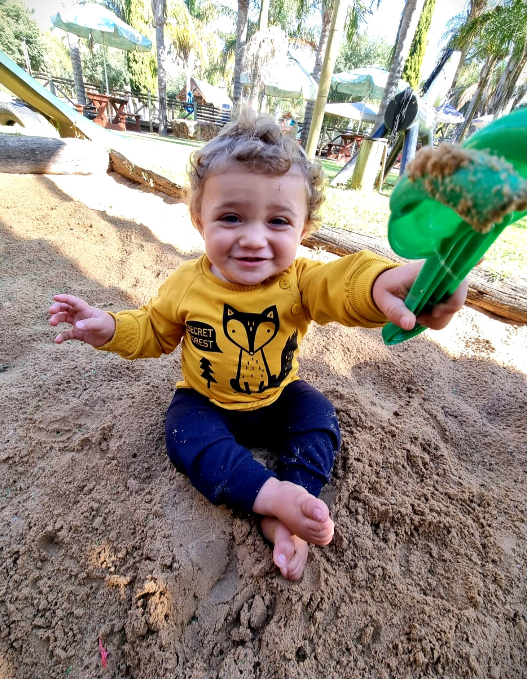 Secret Forest Yellow Fox Tracksuit
