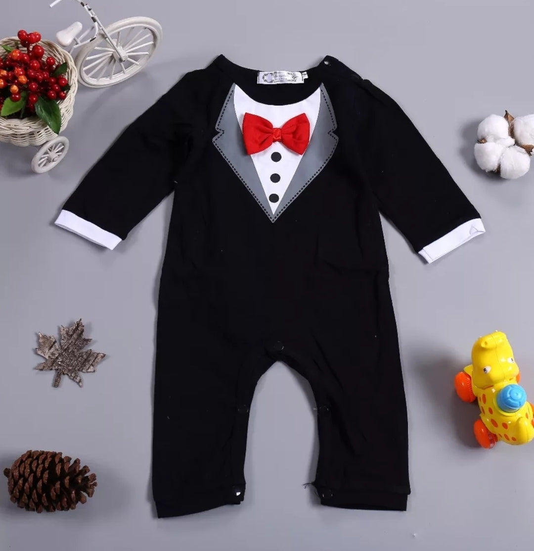 Bowtie Gentleman Jumpsuit