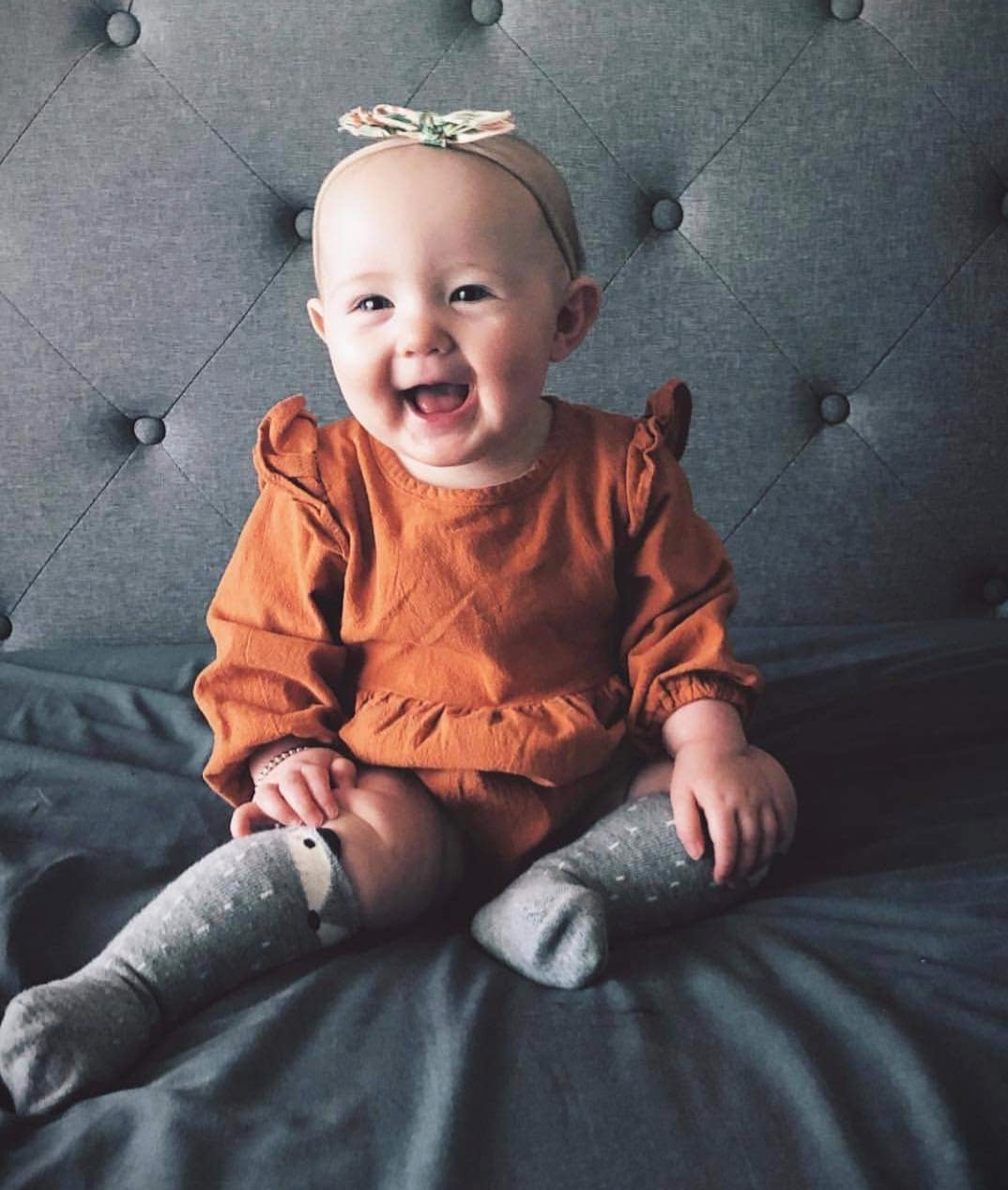 Pumpkin Spice Balloon Romper 100039
