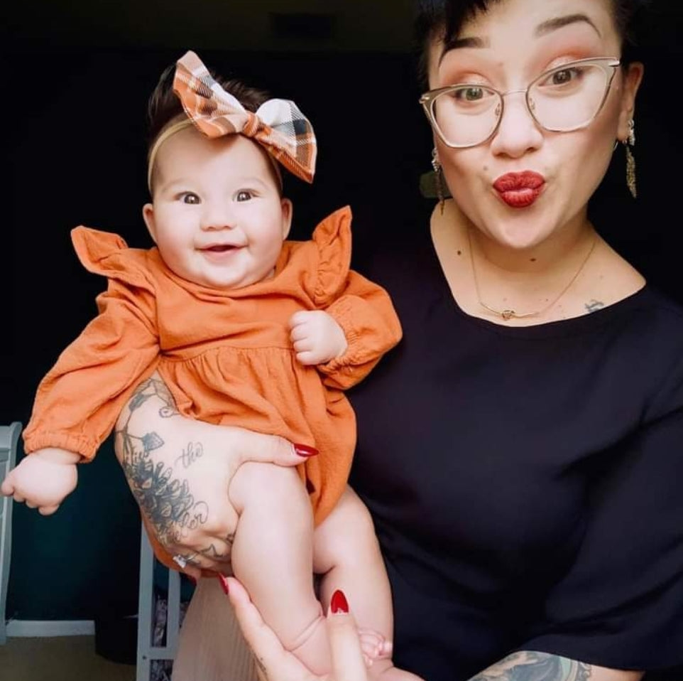 Pumpkin Spice Balloon Romper 100039