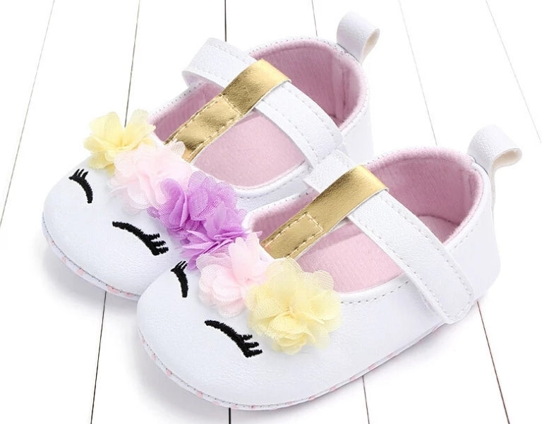 White Unicorn Pumps