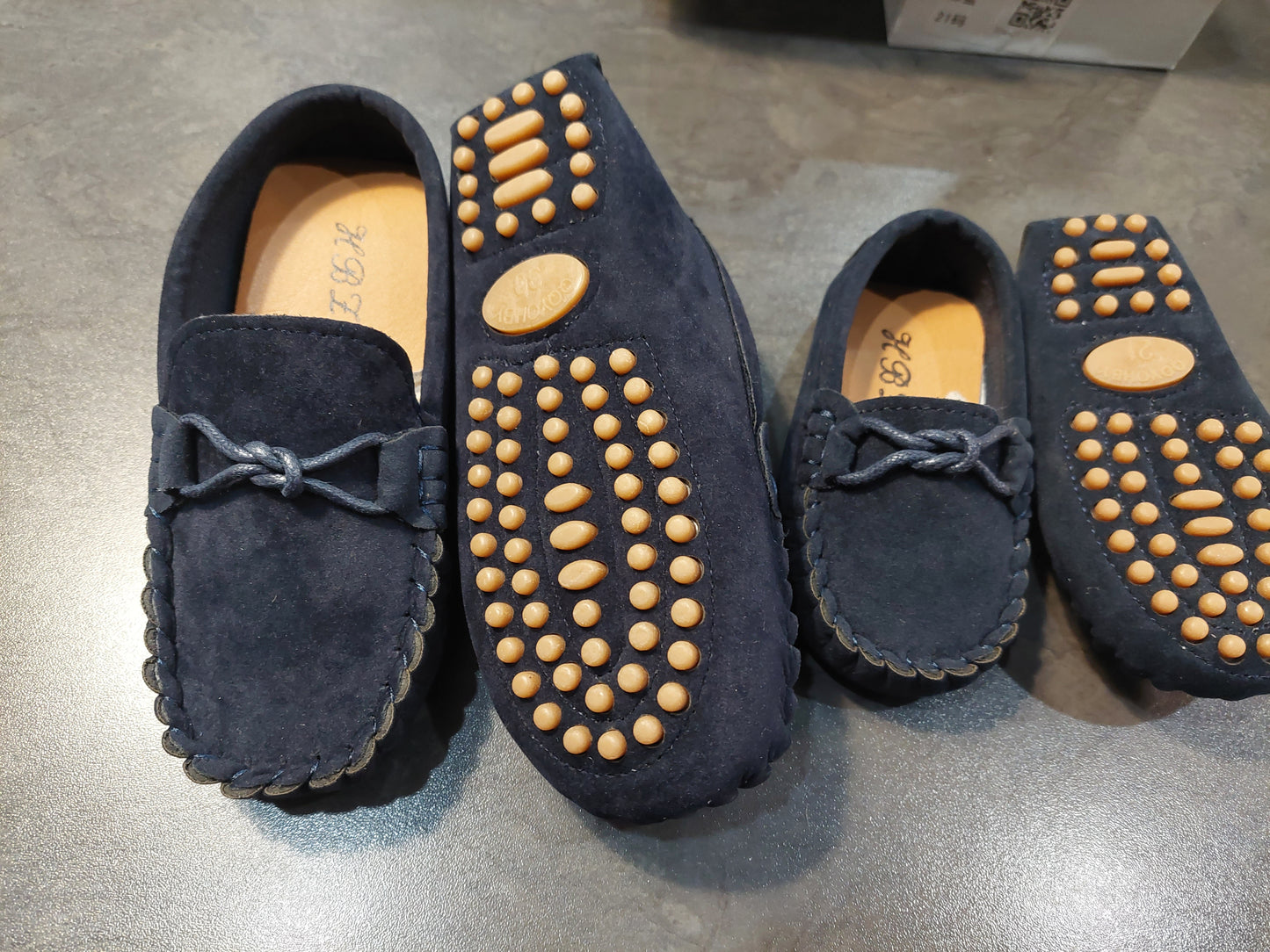 Navy Loafer Measurements outside sole