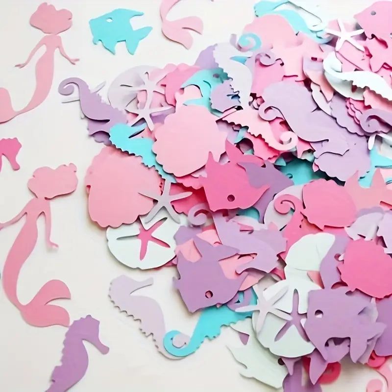 Mermaid Purple-Themed Party In a Box 3-packages | Birthday Bash Box