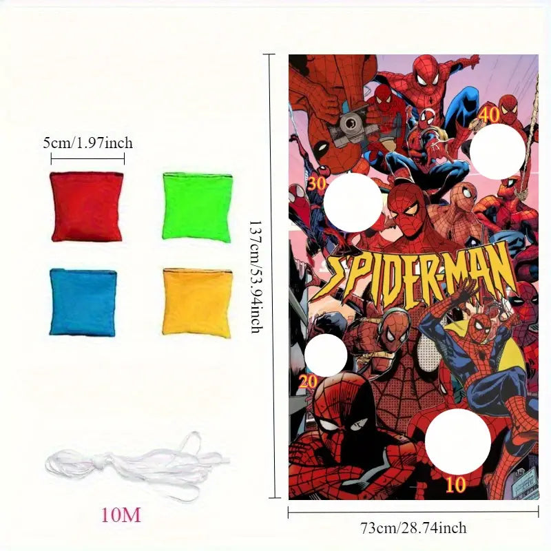 Spider Red Web-Themed Party In a Box 3-packages | Birthday Bash Box
