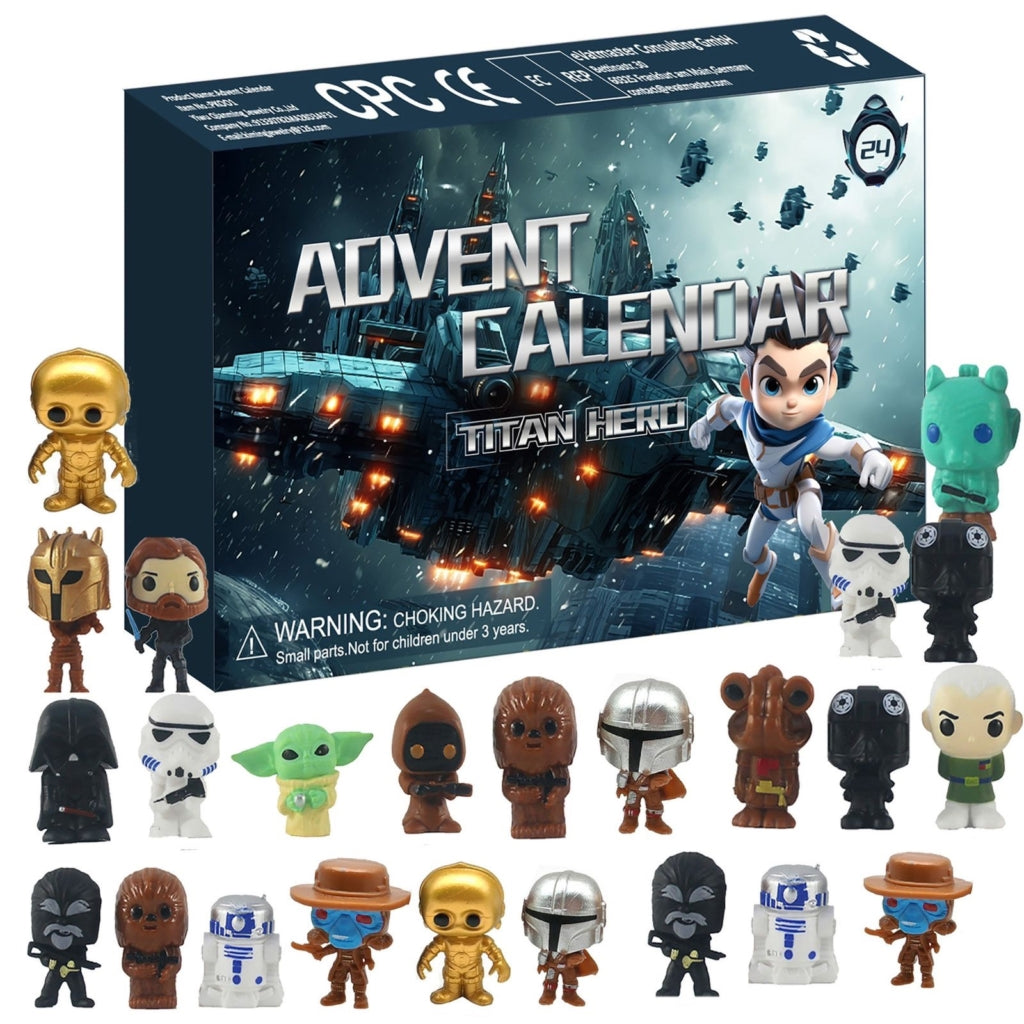 Star Wars Character Advent Christmas Countdown Calender