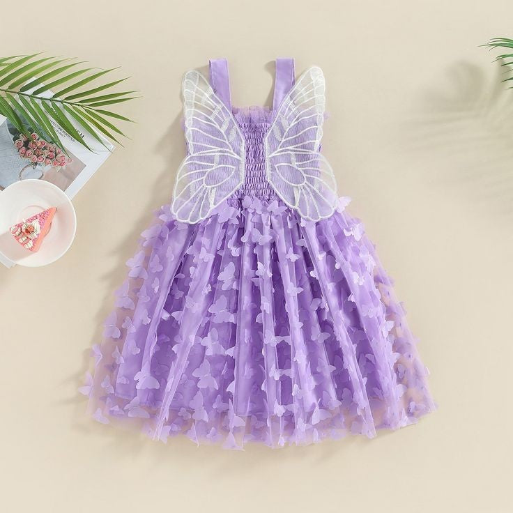 Purple Butterfly Dress