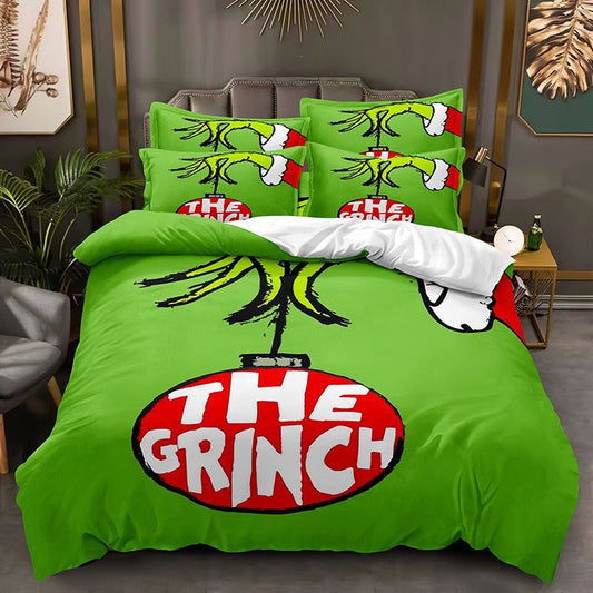 Christmas Grinch Bedding