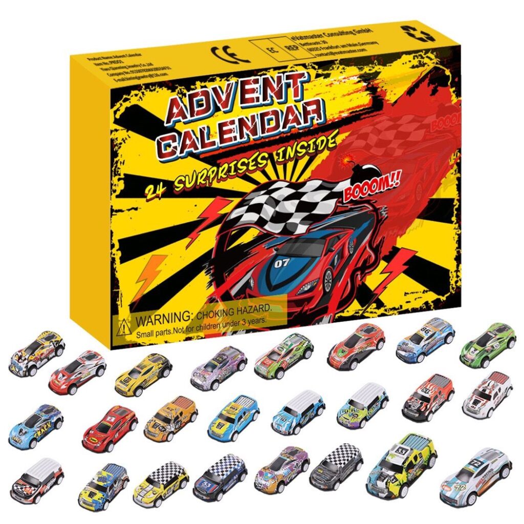 Cars Advent Christmas Countdown Calender