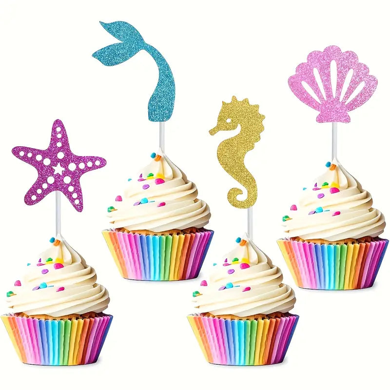 Mermaid Purple-Themed Party In a Box 3-packages | Birthday Bash Box