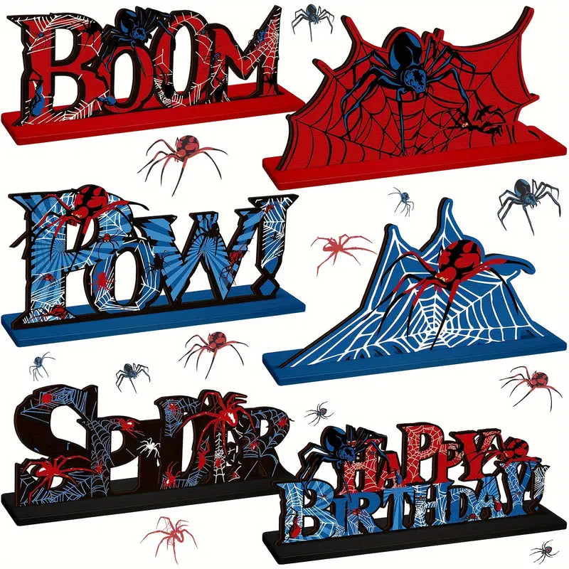 Spider Red Web-Themed Party In a Box 3-packages | Birthday Bash Box