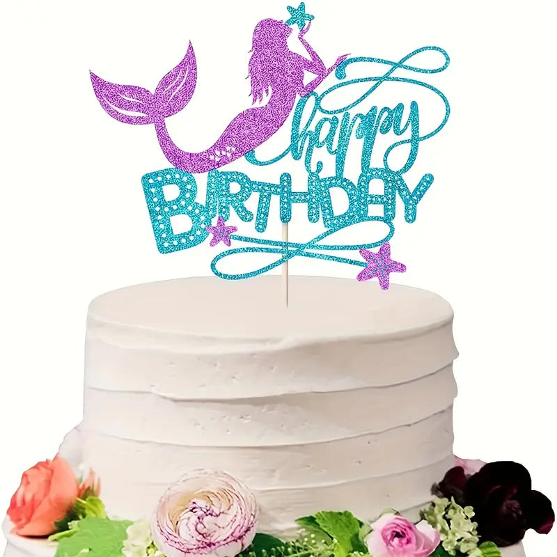 Mermaid Purple-Themed Party In a Box 3-packages | Birthday Bash Box