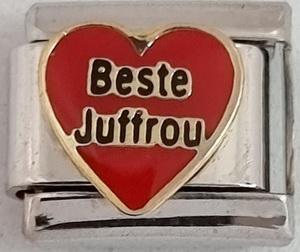 Beste Juffrou 9mm Charm