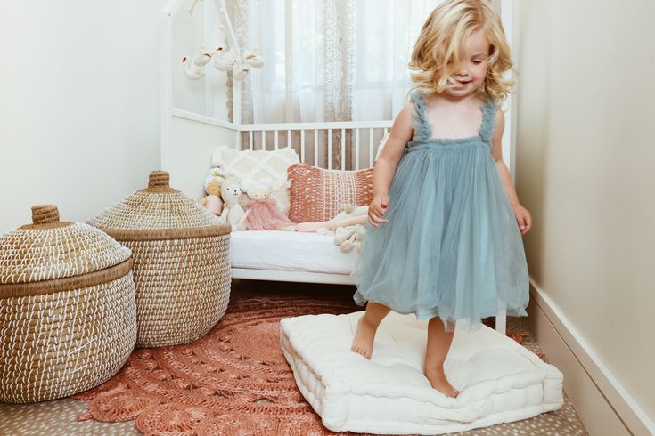 Gray Tulle Dress