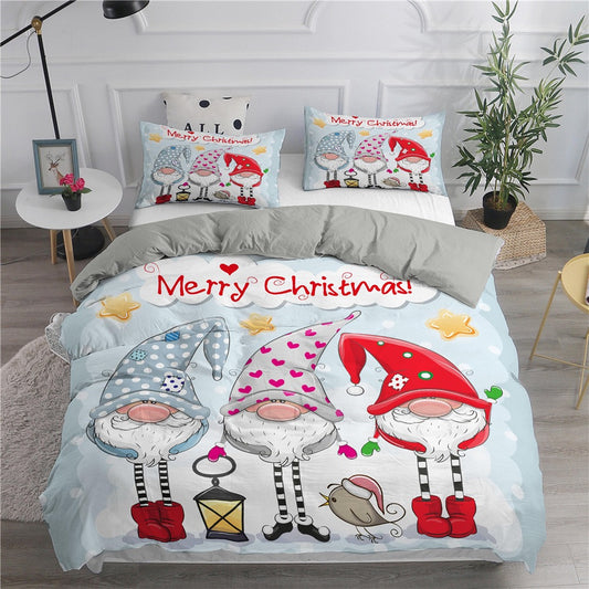 Christmas Gnome Bedding