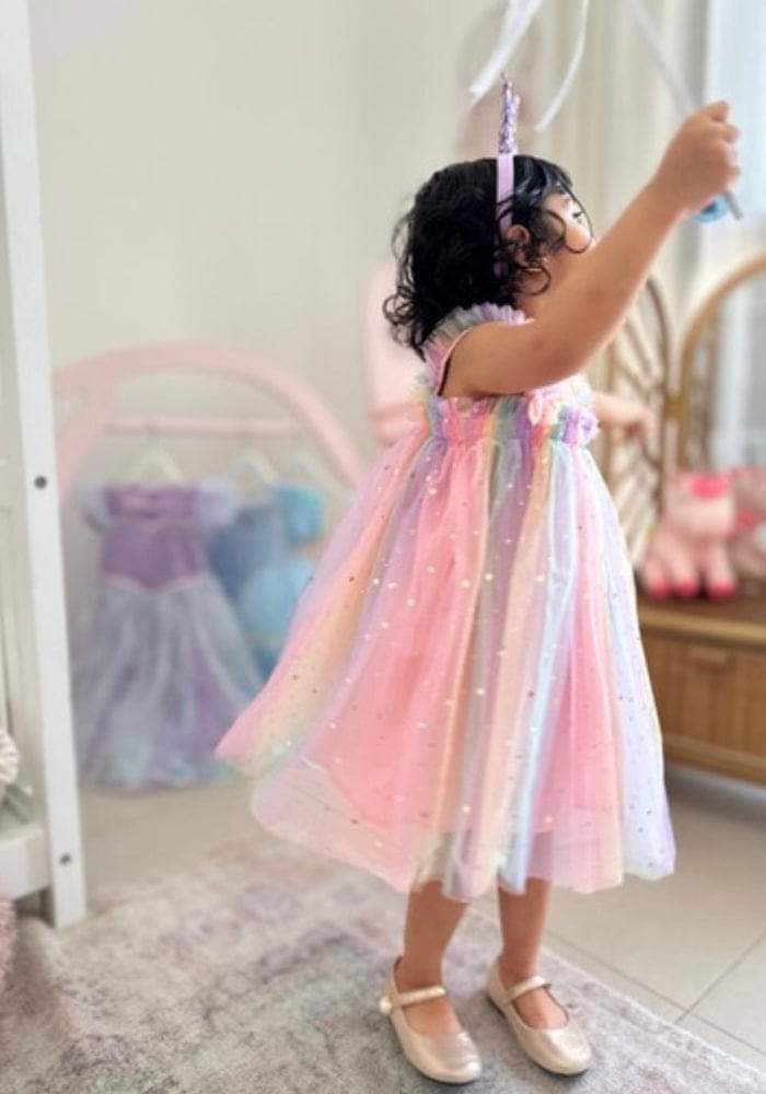 Rainbow Star Dress