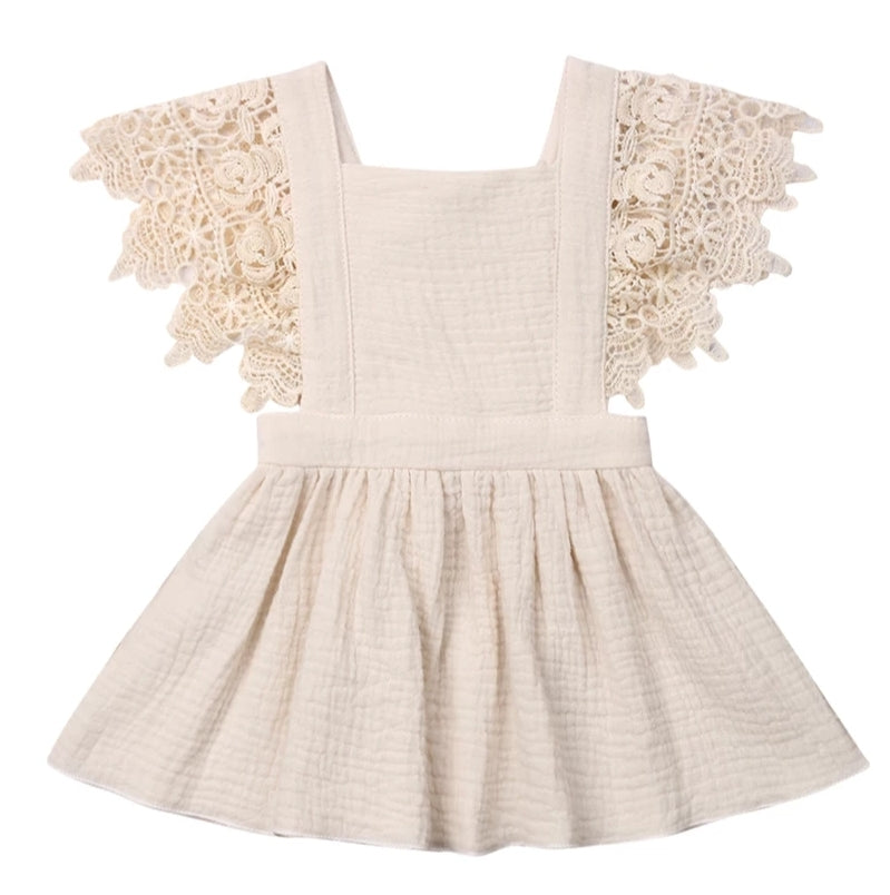 Off White Lace Dress 1000236