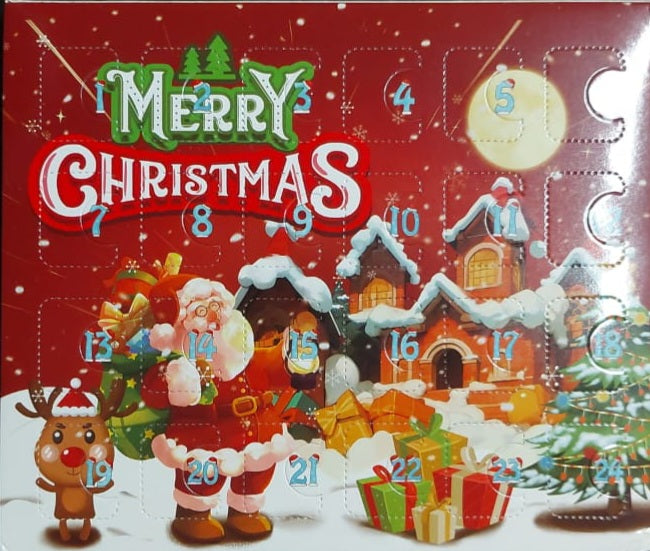 Advent Calendar, Christmas Charm Bracelet, 24 Day Countdown
