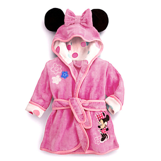 Character Hooded Bathrobe Gowns