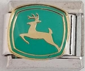 John Deere 9mm Charm