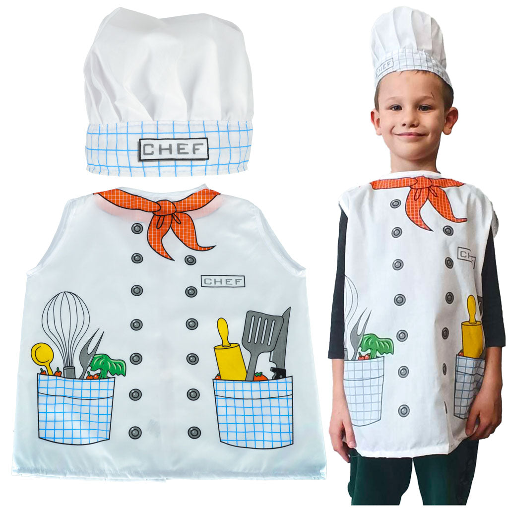 Chef Costume, Career Day, Halloween Outfit