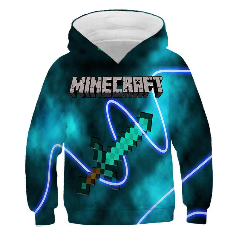 Minecraft 3D Hoodie 2