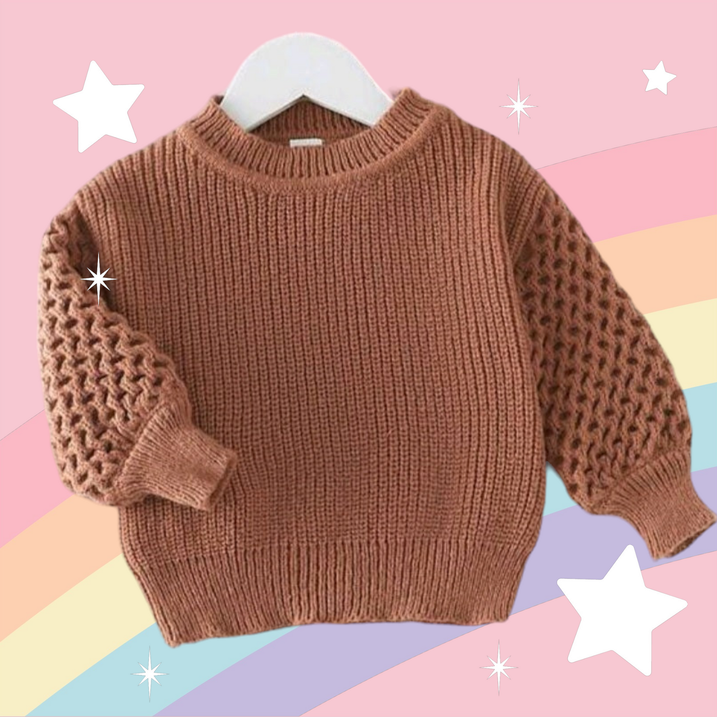 Moca Knitted Sweater, Gender Neutral
