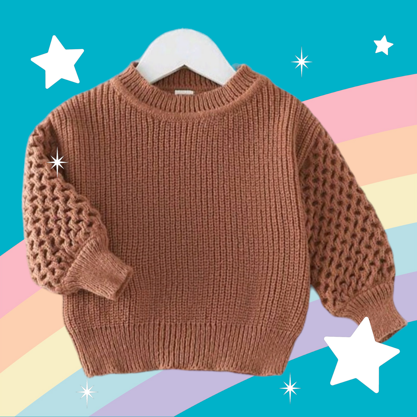 Moca Knitted Sweater, Gender Neutral #1000240