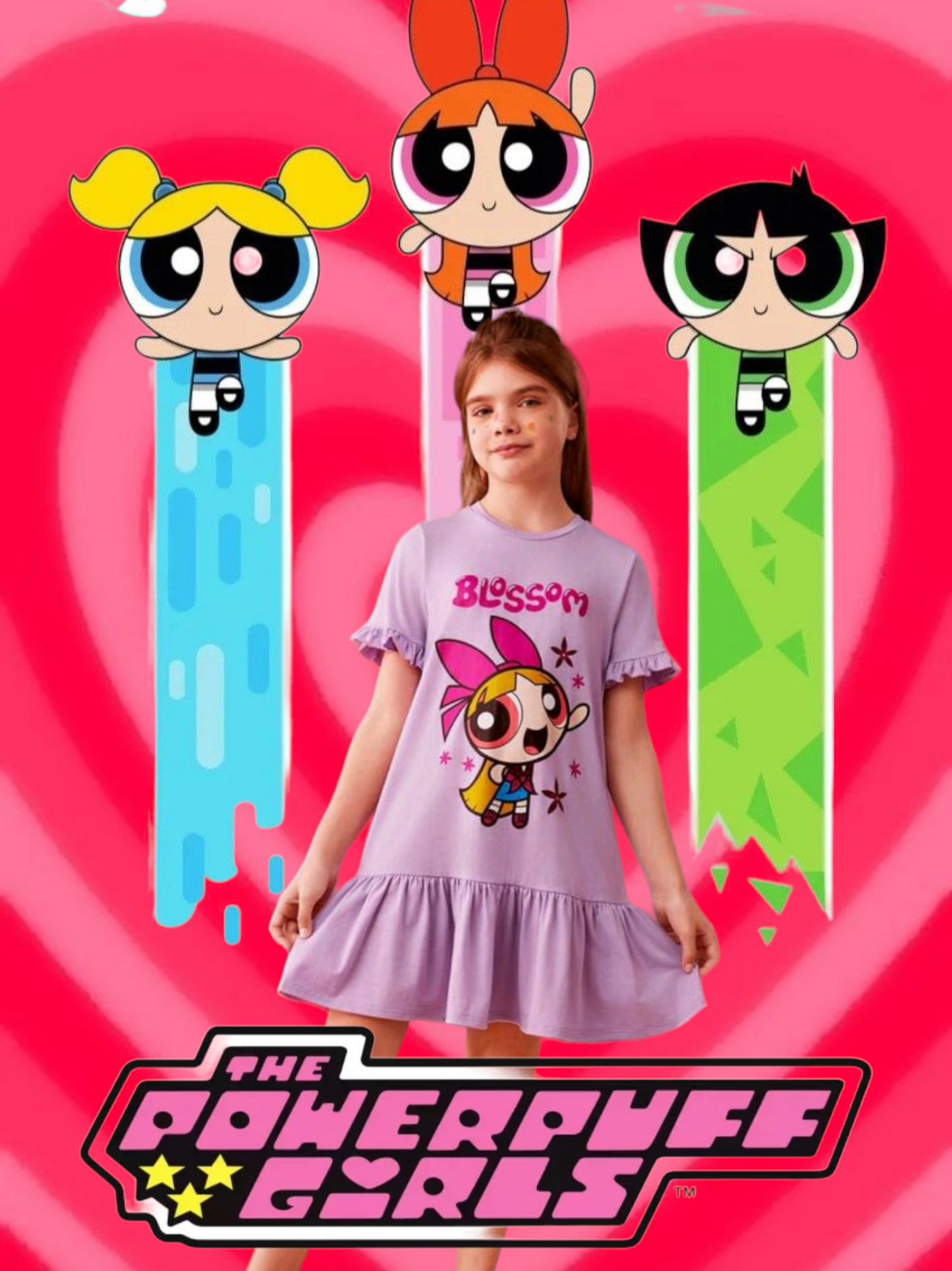Powerpuff Girls Dress 100015