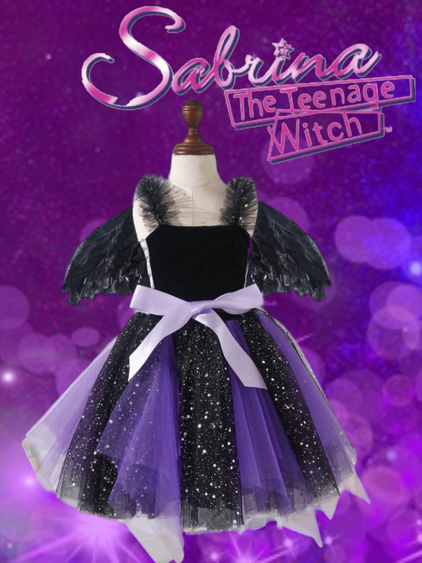 Purple Sabrina Dress 1000132