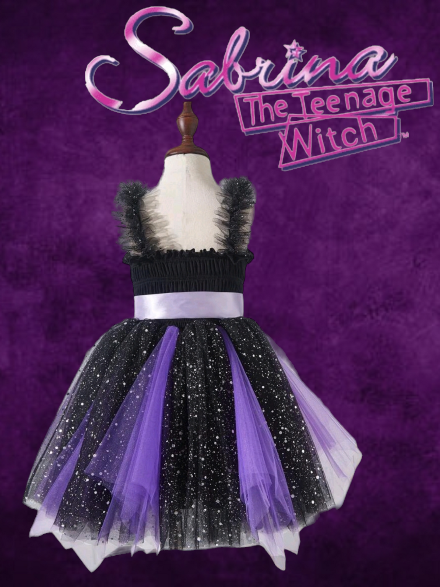 Purple Sabrina Dress 1000132