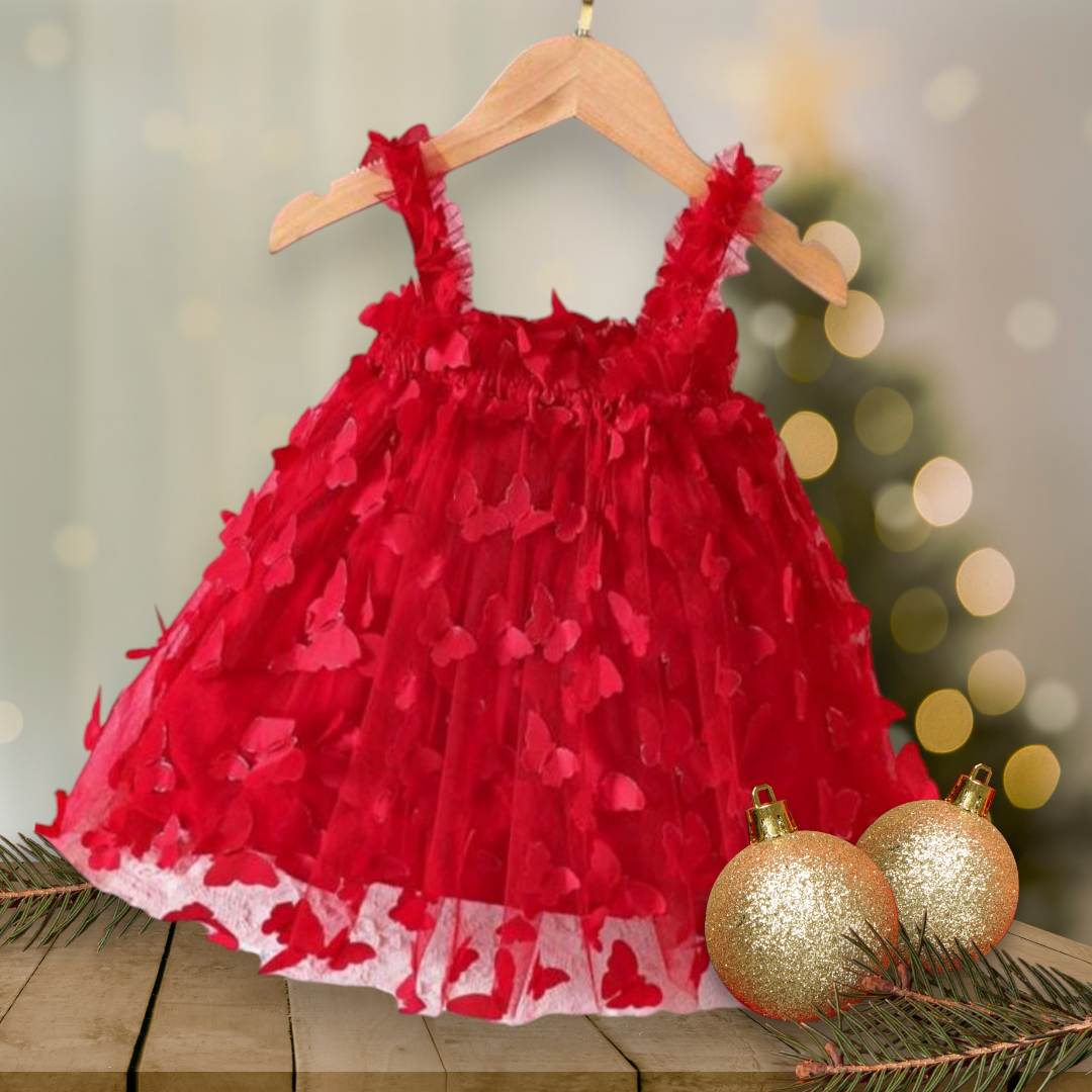 Red Butterfly Dress