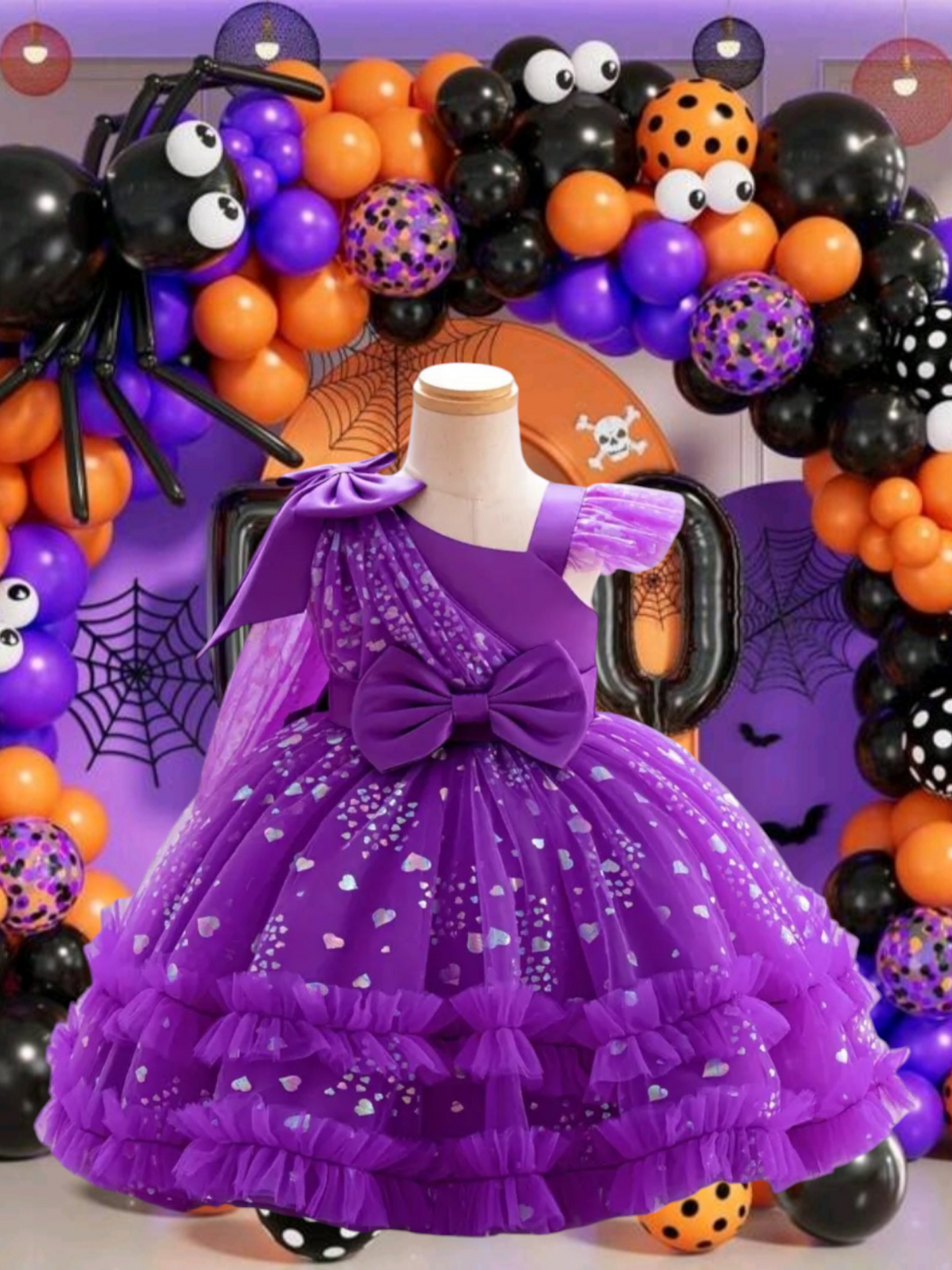 Purple Special Occassion Ball Gown