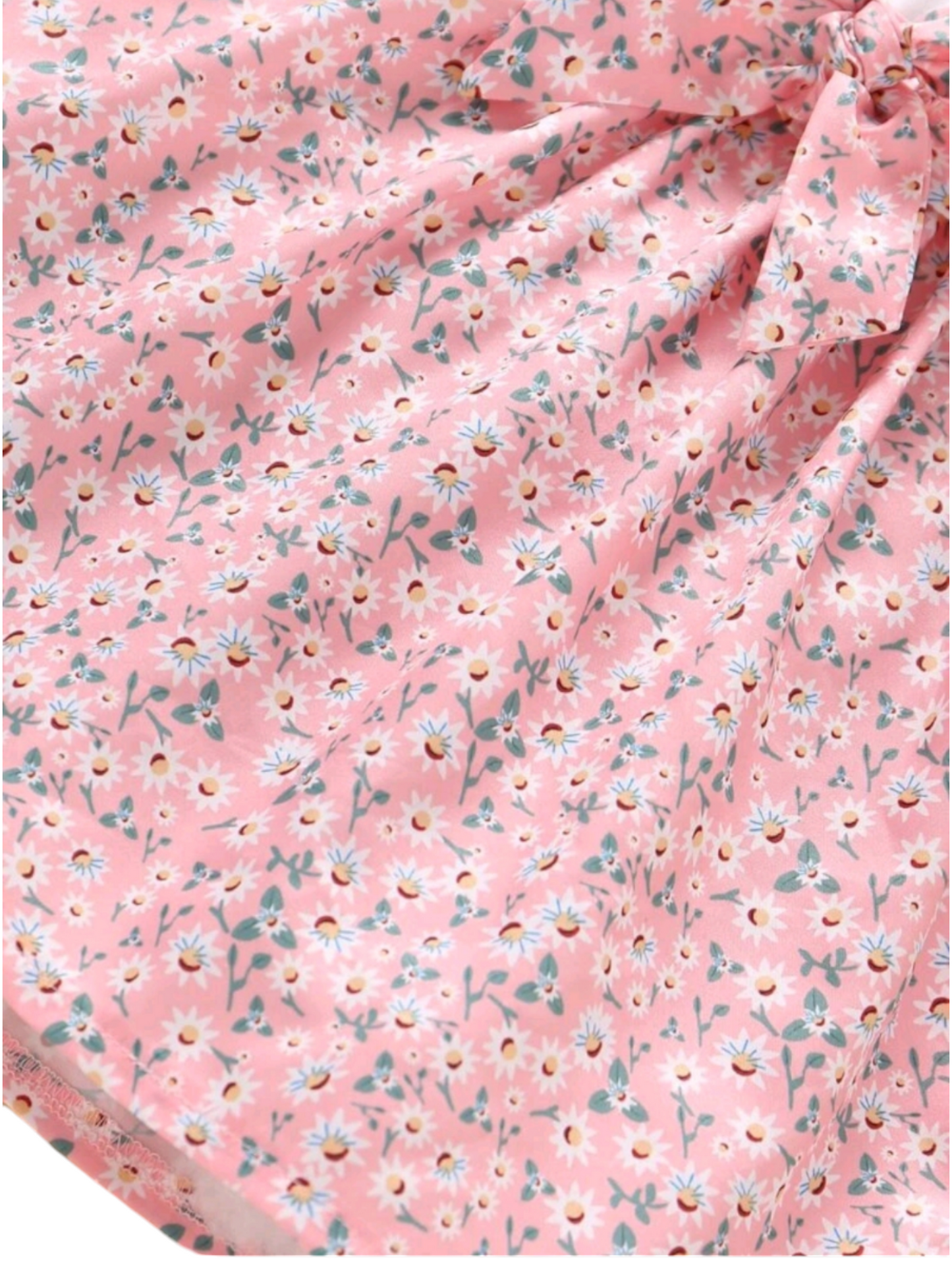 Floral Heart Dress Pink 1000278