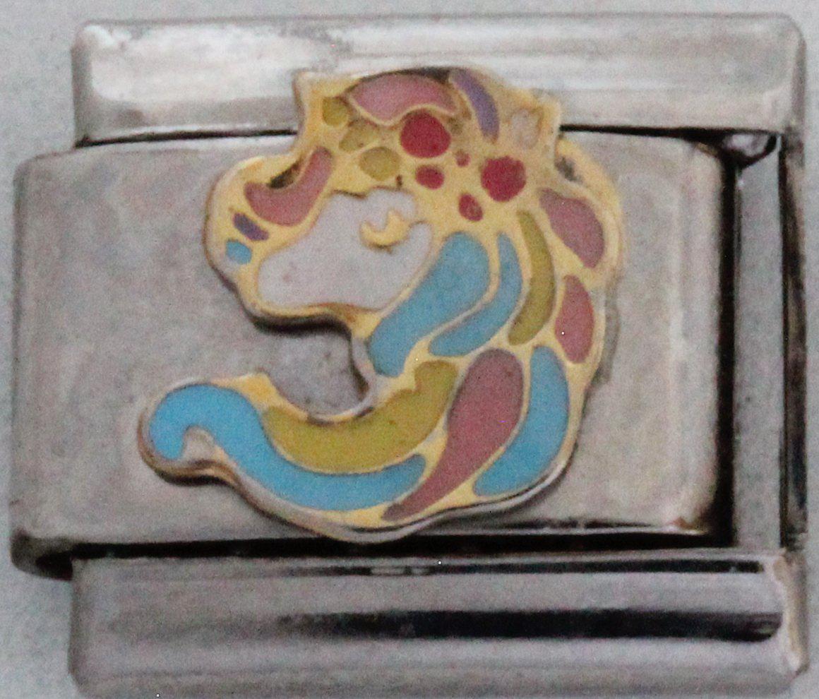 Rainbow Unicorn 9mm Charm-Charmed Jewellery
