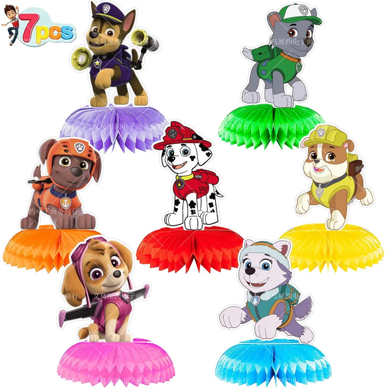 Paw Patrol Blue-Themed Party In a Box 3-packages | Birthday Bash Box