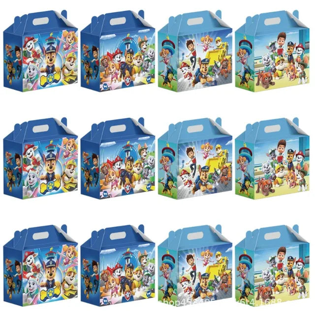 Paw Patrol Blue-Themed Party In a Box 3-packages | Birthday Bash Box