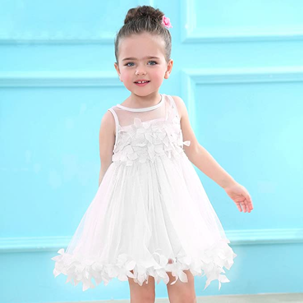 White Flower Dress